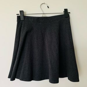 Grey Knit Skirt